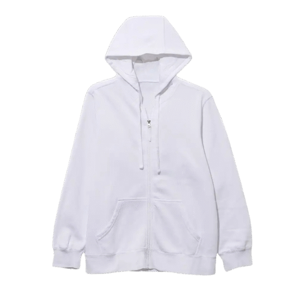 Oversized Unisex Jacket - White